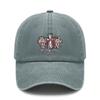 USA Patriotic Baseball Cap - Washed & Distressed Style, Adjustable Fit, Curved Brim For Outdoor Activities & Daily Wear, Unisex Vintage