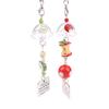 Cute Wind Chime Pendant Keyring Phone Lanyard Decorative Accessories Home Decorations Bag Camera Keychain Wind Chime Pendant