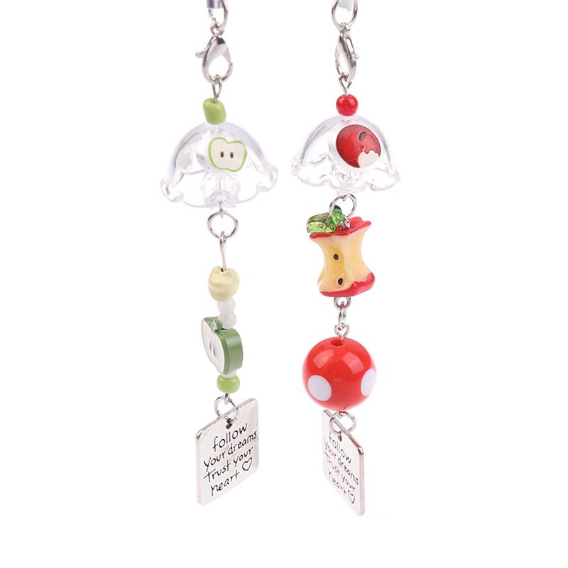 Cute Wind Chime Pendant Keyring Phone Lanyard Decorative Accessories Home Decorations Bag Camera Keychain Wind Chime Pendant
