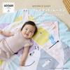 DADWAY MOOMIN BABY Moomin/Sweet Dreams Play Mat, Round, with Toy Attachment, Washable, NZMB008260000