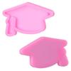 Graduation Hat Keychain Epoxy Resin Mold Handmade Hanging Pendant Decorations Silicone Mould DIY Crafts Jewelry Mould