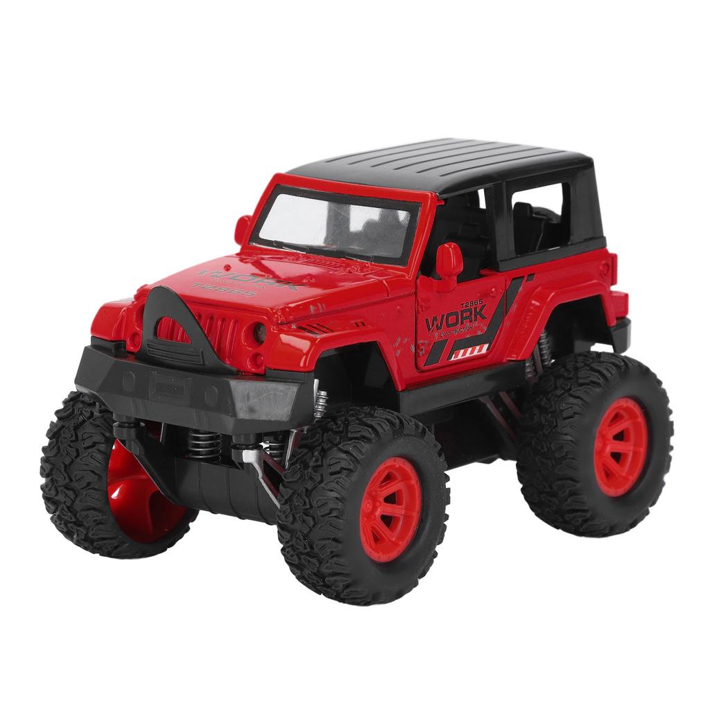 1:32 Scale Kids Off Road Car Toy Interactive Alloy Hard Top High Simulation Off Road Vehicle Truck T