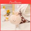 Plush Vegetable Funny Keychain Soft Stuffed Toy With Pp Cotton For Bag Charm