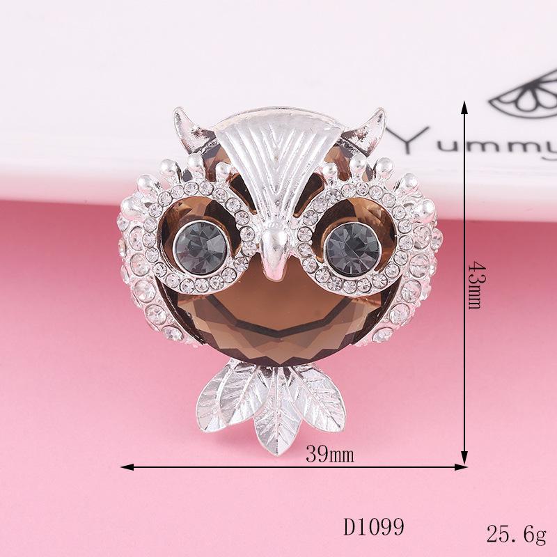 Owl Refrigerator Magnets: DIY Jewelry & Clothing Accessories with Diamond Stickers