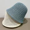 Hollow Breathable Bucket Hat Bucket Hat Thin Basin Hat Women's Foldable