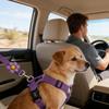 Dog Car Harness Adjustable Headrest Rope Escape-Proof Dog Seat Belt Harness For Puppy Medium Large Breed Travel SUV RV