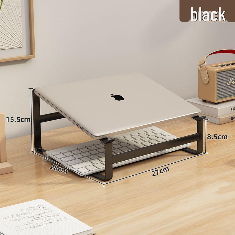 Iron Art Desktop Laptop Riser with Heat Dissipation