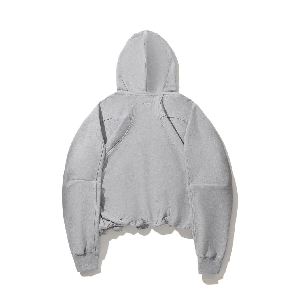 Li Ning Trendy Sports Series Loose Pullover Hoodie Women hoodies AWDW196-1