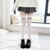 Youthful Style Elastic Over Knee Socks Breathable Design Costume LegwearFor Daily Wear And Campus Activity
