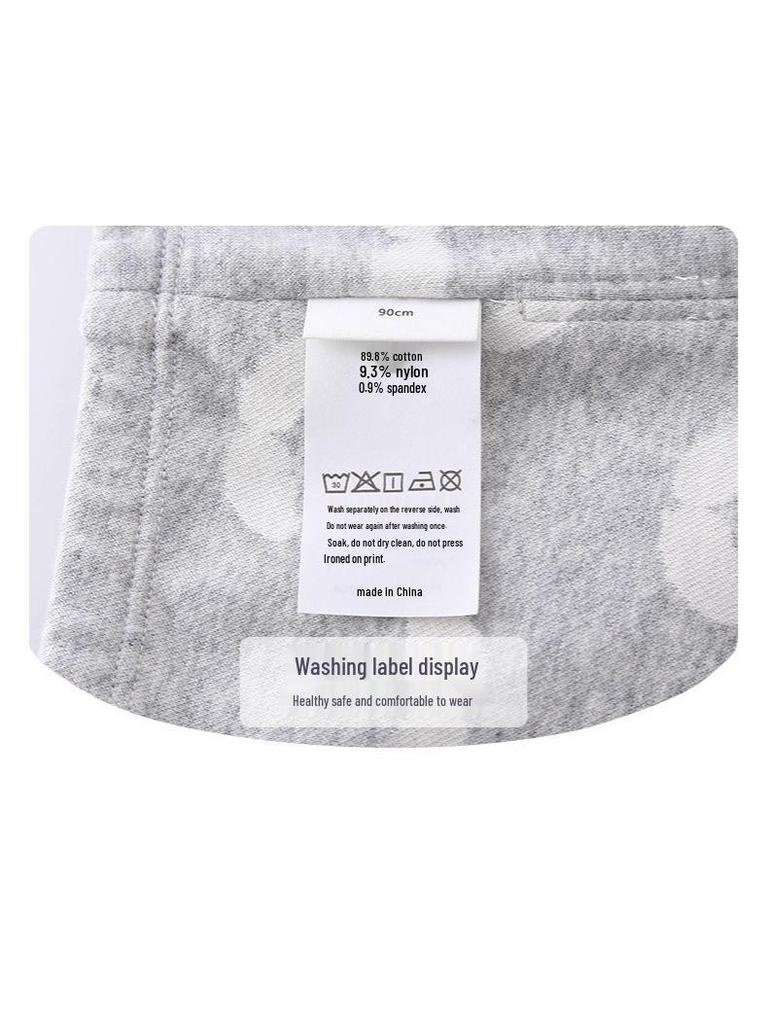 Frühling Herbst Koreanischer Stil Kinder Bequeme Leggings - Kleinkind Mädchen Modische Lange Hosen