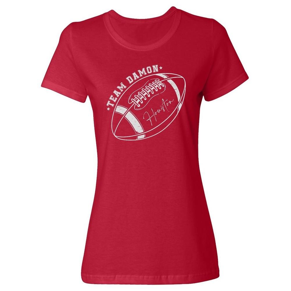 Team Damon Arnette Ball Tribute - Houston Fans Ladies Crewneck T-Shirt Unisex T-Shirt M