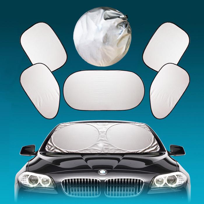 Aluminum Foil Car Sunshade - Reflective Insulation SUV Sunshade