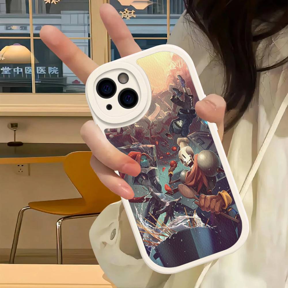 

Hot Video Game U-Undertales Leather Phone Case For IPhone 16 16e 15 14 13 12 11 Pro Max Plus Mini Cover iPhone 15 pro