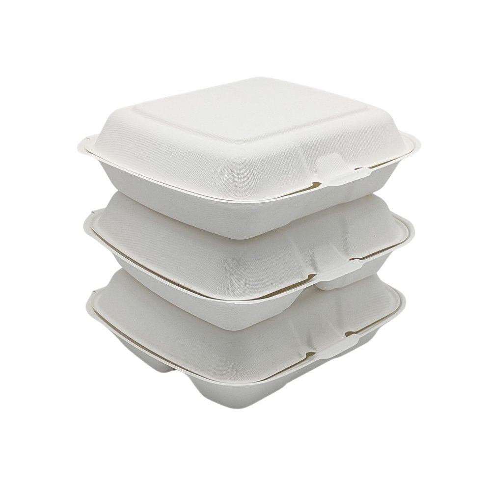 Menu Box Lunch Box 23 X - . Made Of Eco Reed Pulp