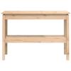 VidaXL Table console 110x40x75 cm Bois massif de pin 814299