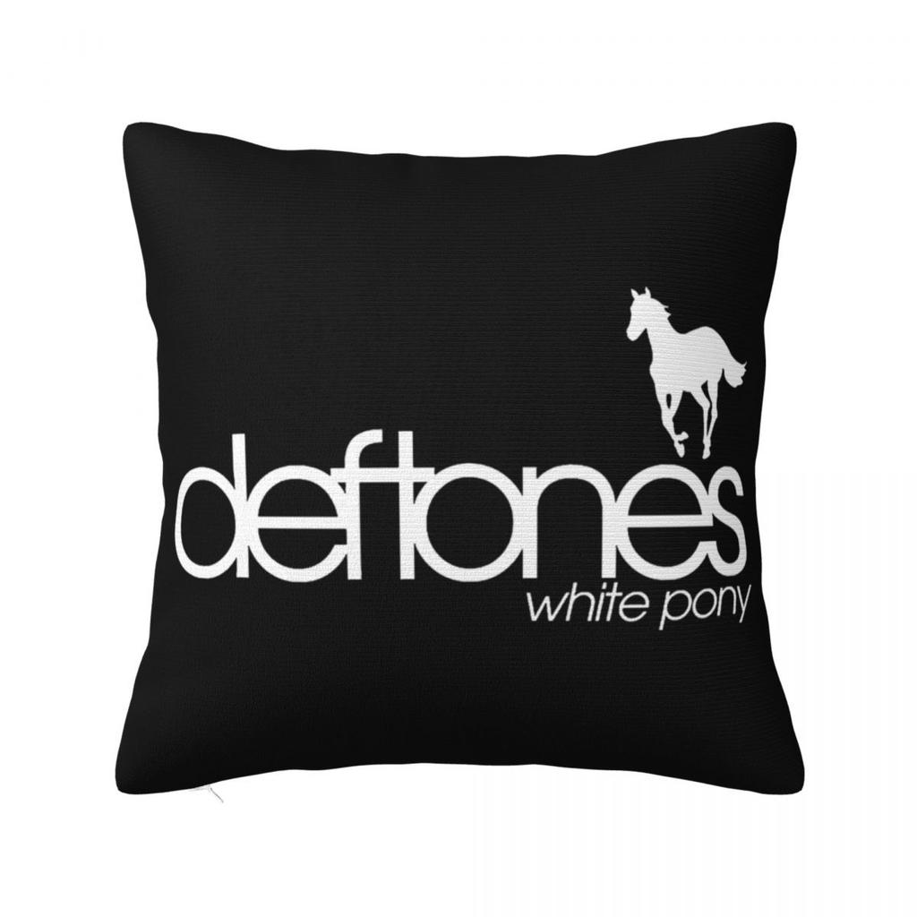 Deftones White Pony Album Square Pillow Cases Band Cushion Cover Decorative Pillowcase For Home 45*45Cm
