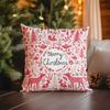 Home Decor Christmas Trees Pattern Pillow for Home Decor Pattern Cushion Cover Suitable for Sofa Bedroom Car Pillow Cover