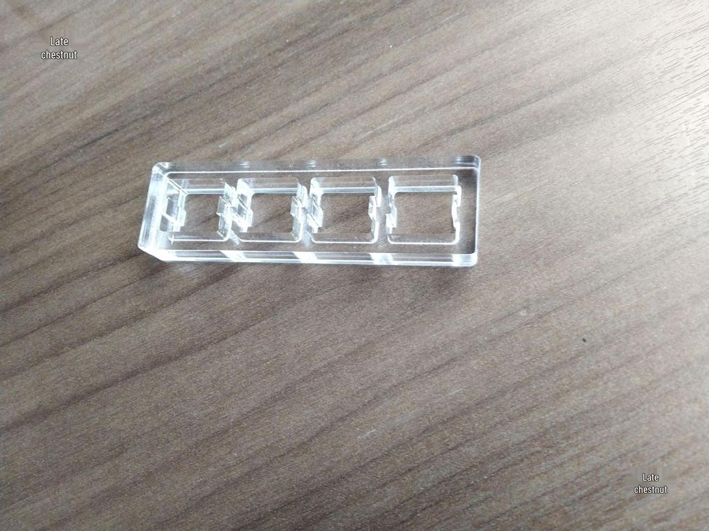 Thick Transparent Acrylic Mechanical Switch Tester Frame