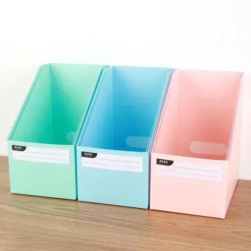 Student Foldable Desktop Books Sorting Storage Box A4 Size Office Stationery For Various Functions