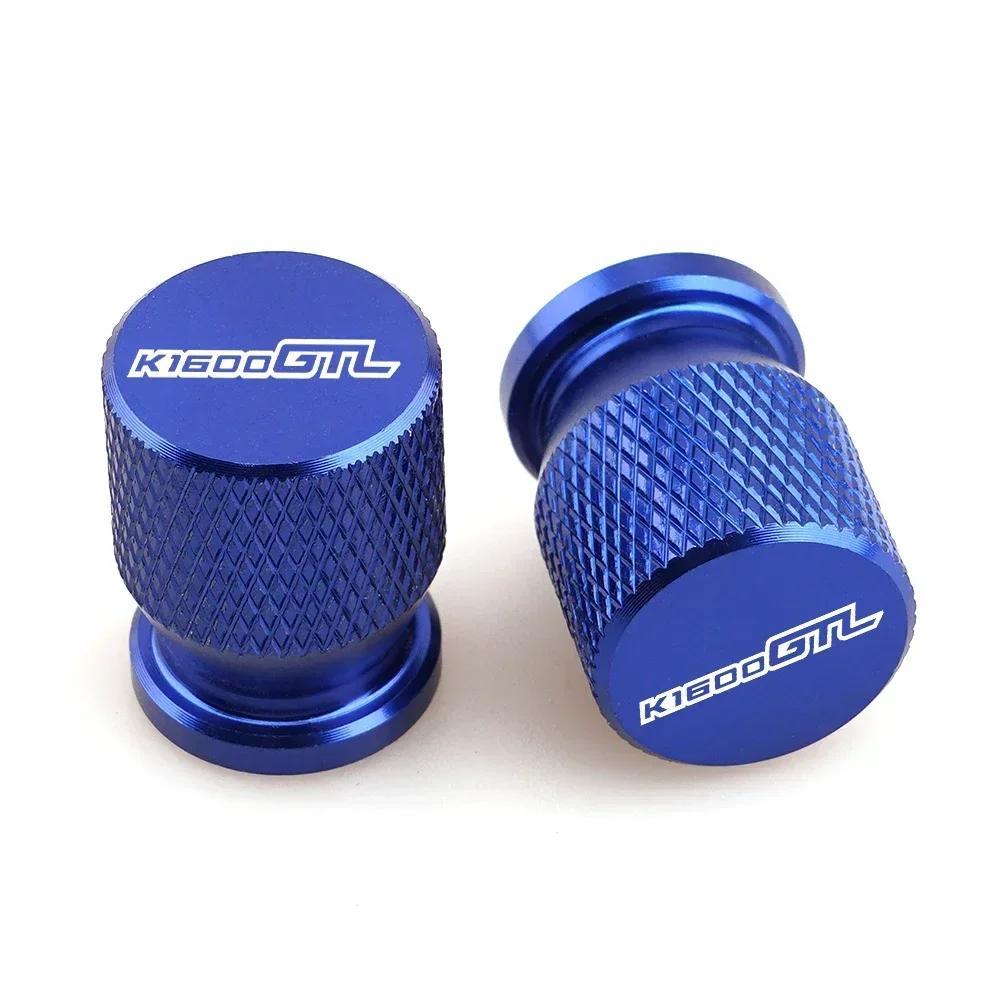 Motorcycle Accessories CNC Aluminum Wheel New Tyre Valve Cap Air Port Cover Cap For BMW K1600 K1600GT K1600GTL K1600B Universal
