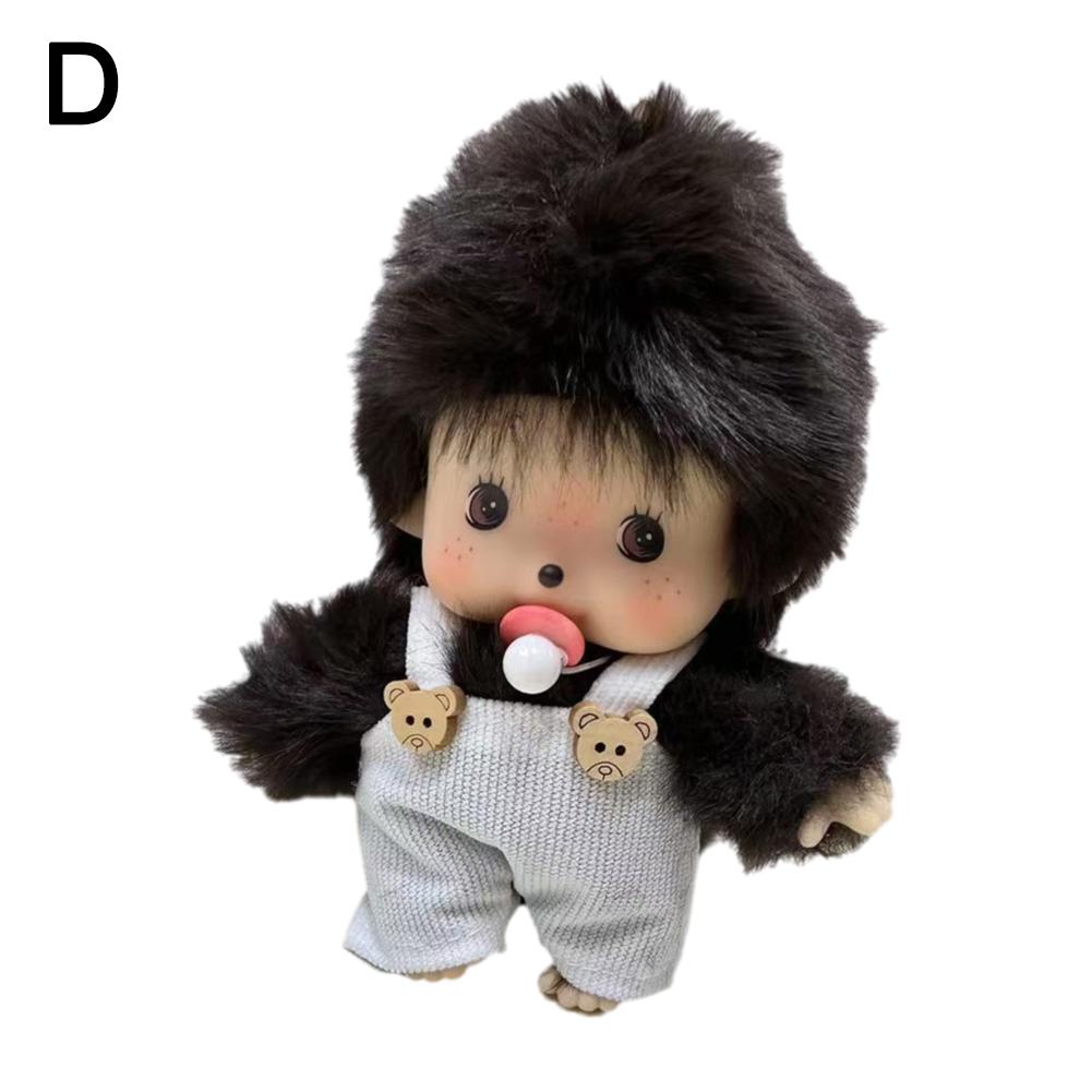 Kawaii Kindergarten Mochi Puppe 15cm PP Baumwolle Affe Plüschpuppe Handpuppe Tasche Anhänger Anhänger Geschenk Plüschtier