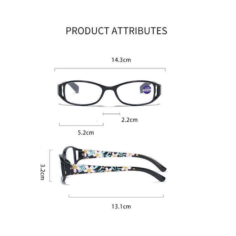 Fashion Compact and Portable Folding Anti-Blue Light Reading Glasses Women Men Eyeglasses