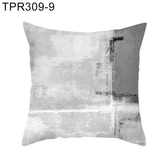 Husă de pernă cu imprimeu geometric abstract pentru canapea pentru acasă