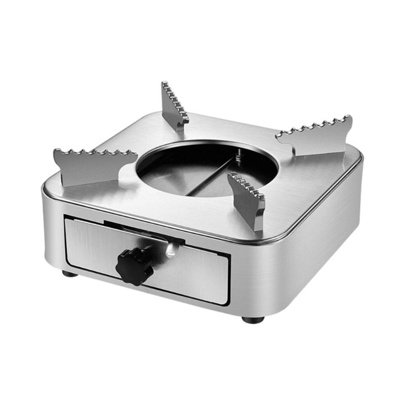 Easy Cleaning Alcohols Stove Stainless Steel Drawer Styles for Outdoor Cooking Features Flame Control Practical Design