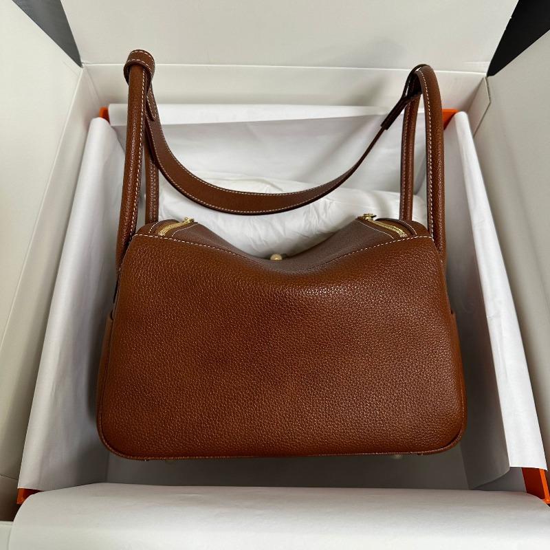 Fubao Saddle Leather Lindy Bag Leather Underarm Bag Pillow Bag Large Capacity Handbag Fashion One Shoulder Crossbody Bag Women