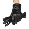 Autumn Winter Thick Touch Screen Gloves Sport Cycling Gloves PU Leather Mitts Full Finger Mittens