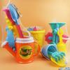 Beach Toy Digging Sand Set Sand Plaything Kids Educational Supplies Bright Color Exquisite Smooth Surface No Burrs Summer