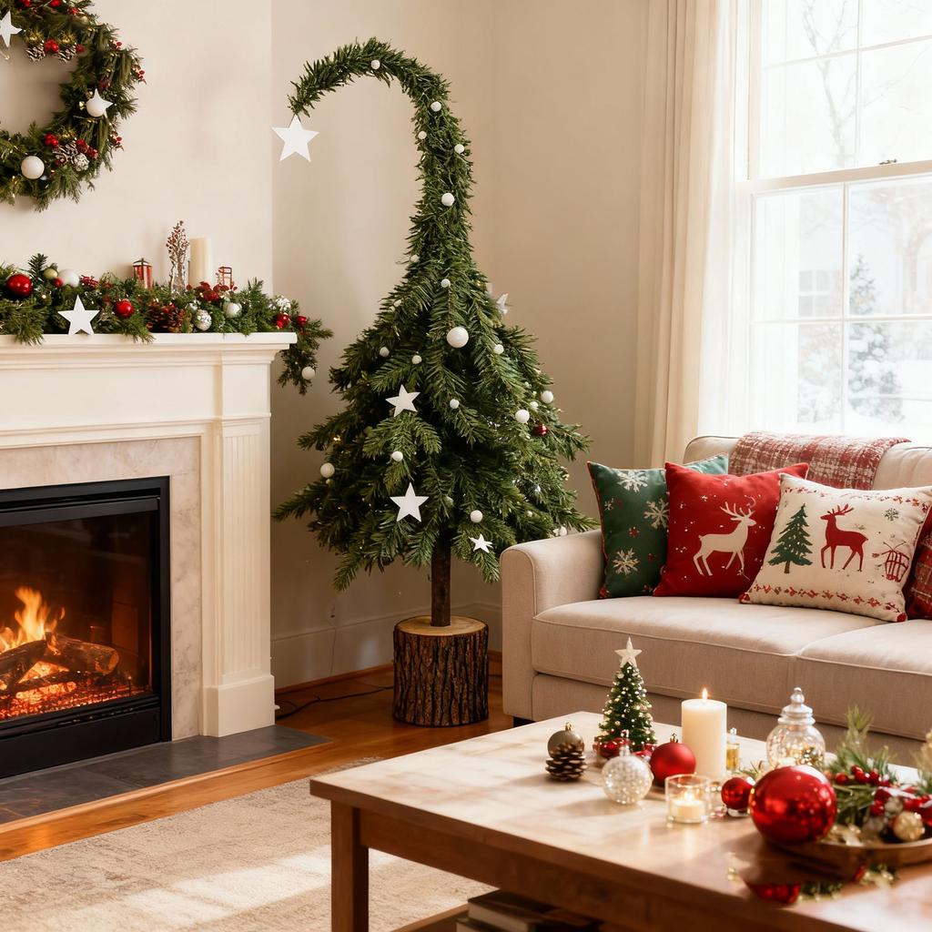 Kerstversieringen Kunstboom Kerstboom