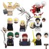 Jujutsu Kaisen Anime Cartoon Gojo Satoru Itadori Yuj Fushiguro Megumi Okkostu Yuta Building Blocks Mini Action Figures Kids Toy