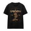 T-shirt da Donna Garfield Est 1978 S-2XL, Nera
