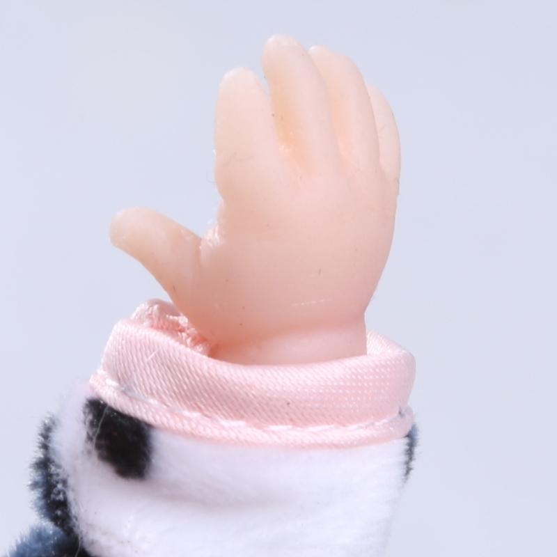 6in Baby Doll Reborns Doll Nurturing Doll Realistic Handmade FullBody Silicone Reborns Toy Parenting Game Popular Gift
