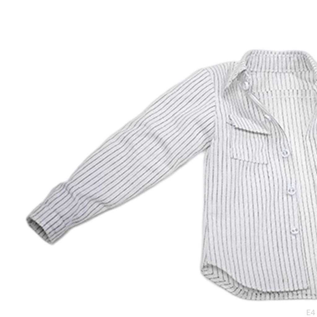 1/6 Doll Clothes Shirt Outfits for 12'' Action Figures Decor, Accessories, Accessory