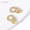 15.2*9.5mm 18K Gold Plated Lobster Clasps Fasteners High Quality Bracelet Connect Clasps DIY Bracelet Jewelry Making Accessories