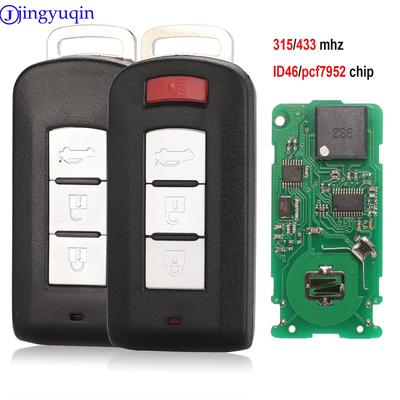 Jingyuqin Car Remote Smart Key Suit For MITSUBISHI ASX Outlander Sport Pajero Shogun Montero Lancer RVR G8D-644M-KEY-E