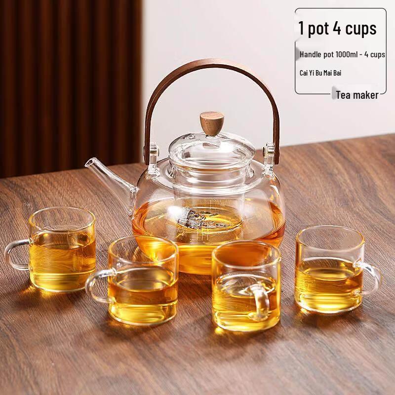 ZISIZ Glass Teapot