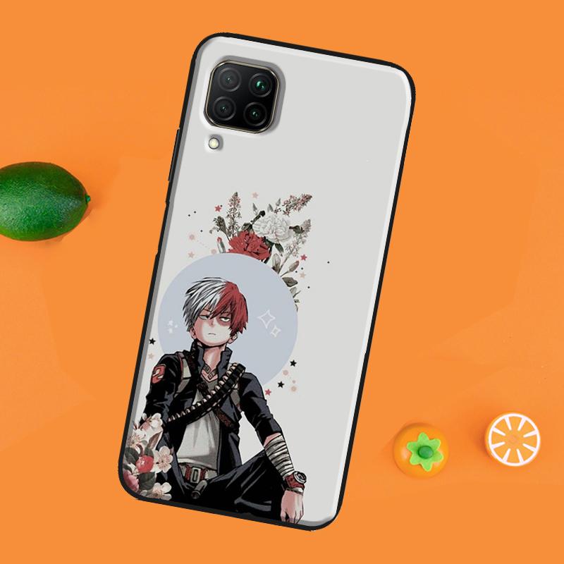 Anime Shoto Todoroki Phone Case For Huawei P40 Lite P20 P30 Pro Nova 5T P Smart Z 2019 2021 Honor 50 10i 8X 9X