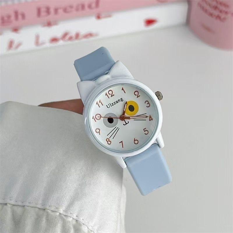 Children's watch ins style high value primary and secondary school students simple and cute cartoon quartz watch