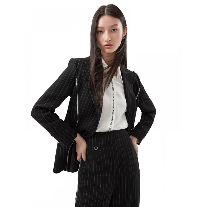 ELLASSAY Striped Long Sleeve Blouse XS