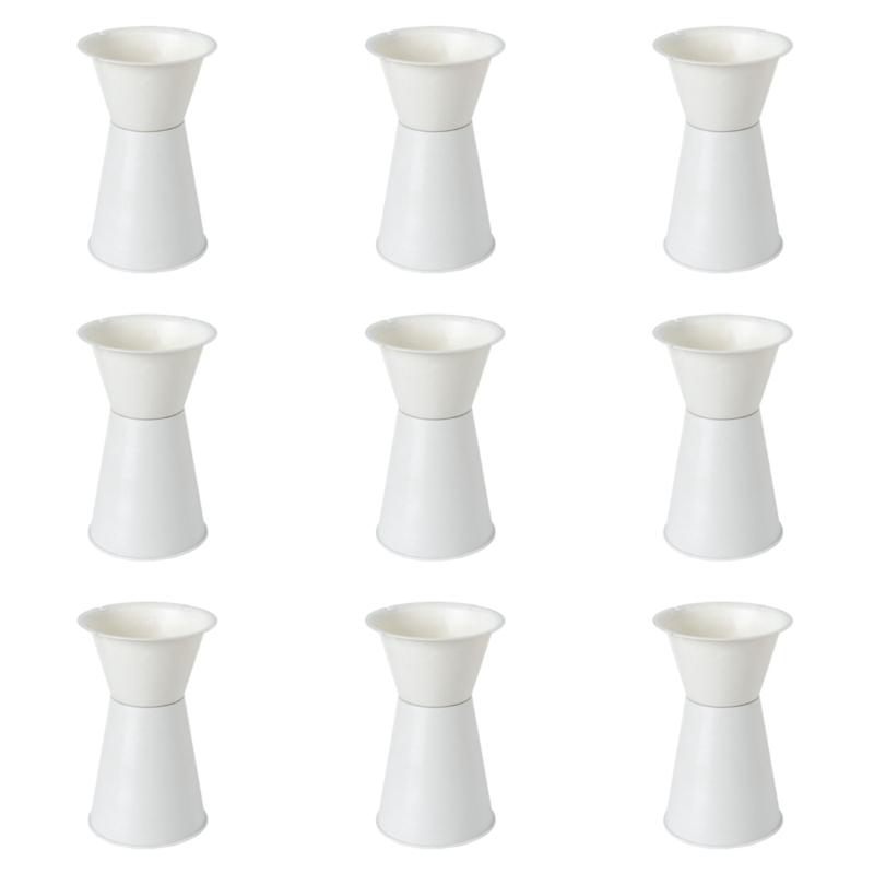 9pcs Waterproof Plastic Flower Arrangement Inserts Tool Vase Inserts Fresh Flowers Packaging Florist Flower Wrapping Fixing Base