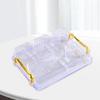 Condiment Tray Serving Bowls Party Appetizer Dessert Dividing Plate Divided Dishes