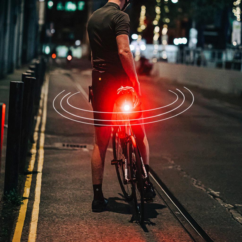 Portable Bike Taillight Road Bike Climbing Warning Light School Bag Safety Light Waterproof Cycling Safety Lamp