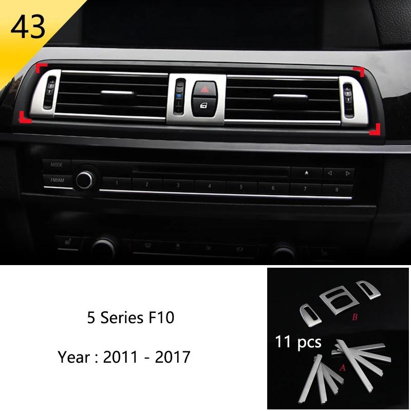 For BMW 5 Series F10 F18 Interior Door Window Switch Button Cover Trim Car Styling Modified Door Button Trim Auto Accessories
