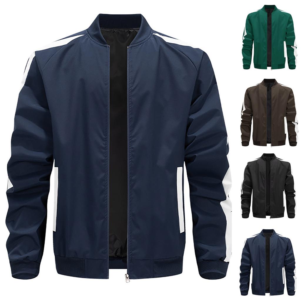 Men'S Loose Jacket Fashionable Multi Pocket Jacket