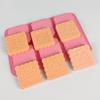 Six-Hole Square Lace Silicone Mold