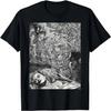 Steampunk Horror Vintage Tarot Pestilenz Pestdoktor T-Shirt