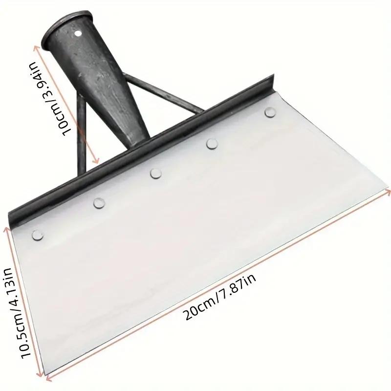 

1 шт. Садовая лопата из нержавеющей стали, многофункциональный и безручный металлический инструмент для прополки двора, садовая бытовая лопата для уборки на открытом воздухе